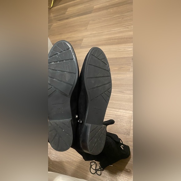 Marc Fisher knee high flat black boots suede size 9m I’ve the knee boots winter - Picture 6 of 6